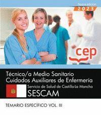 TECNICO/A MEDIO SANITARIO CUIDADO AUXILIAR ENFERMERIA VOL 3