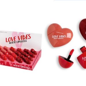BRILLO LABIAL CORAZON TONOS MATE SURTIDOS