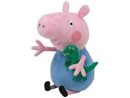 PELUCHE TY GEORGE PEPPA PIG 15 CM