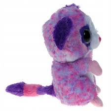 PELUCHE TY 15 CM BECCA PINK BUSH