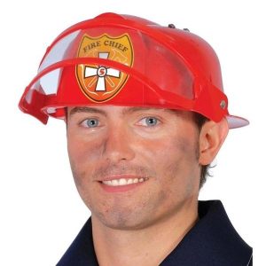 CASCO BOMBERO CON VISERA ref 13798 GUIRCA