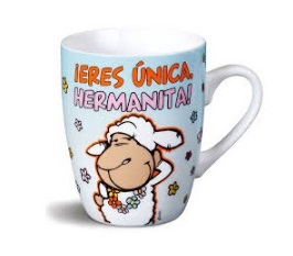 40349 TAZA ERES ÚNICA HERMANITA NICI