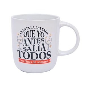 TAZA - CUENTA LA LEYENDA QUE YO ANTES SALIA TODOS LOS FINDES