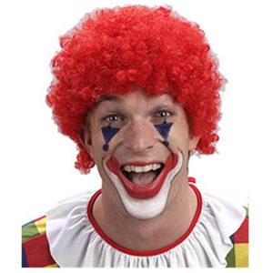 PELUCA PAYASO ROJA REF 68005