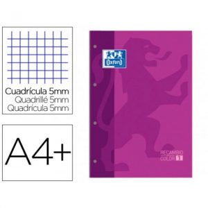 RECAMBIO COLOR 1 OXFORD MORADO A4 5X5