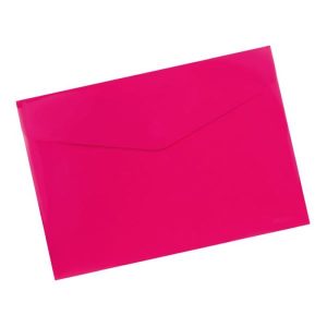 CARPETA BOLSA SOBRE CON VELCRO, ROSA