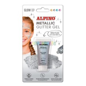 METALLIC GLITTER GEL PLATA