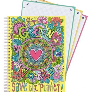 CUADERNO OXFORD 4X 4 GREEN 4º