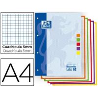 OXFORD RECAMBIO 5 COLORES SURTIDOS 4 TALAD. 80H 90G 5X5