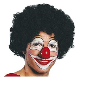 PELUCA PAYASO NEGRA REF 68007