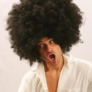 PELUCA EXTRA AFRO NEGRA