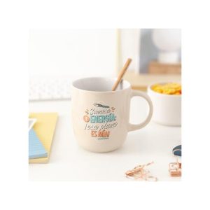 TAZA OPOSITORES - SONRISA Y ENERGIA íESA PLAZA ES MIA!
