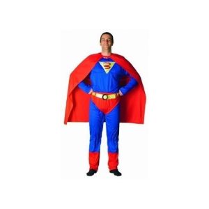 DISFRAZ  ADULTO SUPERMAN TALLA UNICA