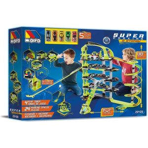 GARAJE SUPER MEGA PARKING 5 PLANTAS+PISTAS+COCHES