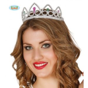DIADEMA PRINCESA PLATA GUIRCA REF 16108