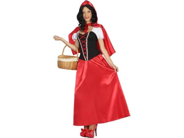 DISFRAZ ADULTA CAPERUCITA ROJA TALLA XS -S ATOSA - Imagen 2