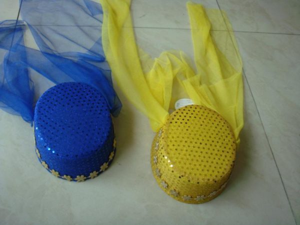 SOMBRERO PRINCESA ARABE AMARILLO