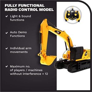 EXCAVADORA RC CAT ESC 1.35