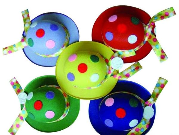 SOMBRERO BOMBIN PAYASO ADULTO ref 90547