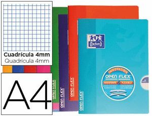 OXFORD LIBRETA GRAPAS OPENFLEX 4X44  48H AMARILLA