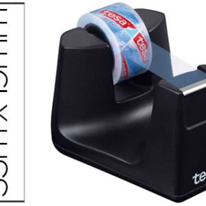 PORTARROLLOS SOBREMESA EASY CUT SMART NEGRO ROLLO 33M TESA