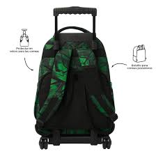 MOCHILA RUEDAS BOMPER RENGLONES 2516P 6DT