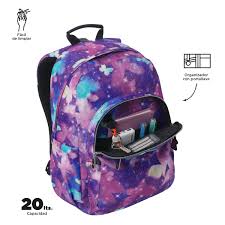 MOCHILA MORRAL ACUARELES GLITTER 2511N 5Q6