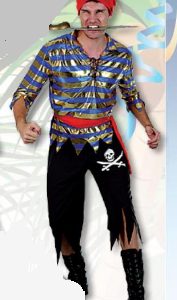 DISFRAZ ADULTO PIRATA SHORT CHICO REF 83034 TALLA M