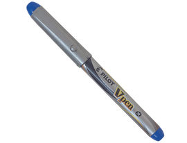 PLUMA V-PEN SILVER AZUL
