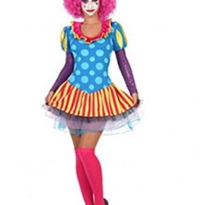 D.ADULTA PAYASA TALLA : M-L ATOSA REF 229681 MINIFALDA