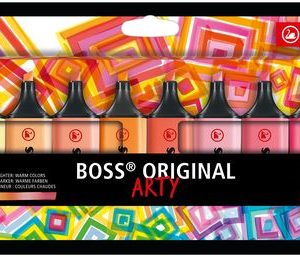 ESTUCHE 10 STABILO BOSS ARTY LINE COLORES CALIDOS