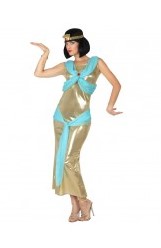 DISFRAZ EGIPCIA DORADO TALLA XS-S ATOSA