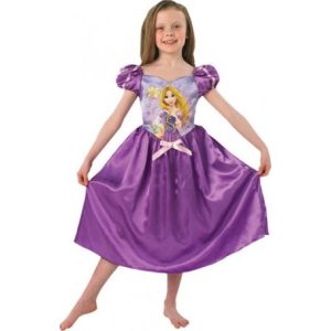 DISFRAZ VESTIDO RAPUNZEL TALLA 3-4 AÑOS RUBIES