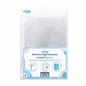 PACK 10 FUNDAS INGENIOX A4 PP ÑCRISTAL REFORZADO
