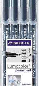 ESTUCHE ROTULADORES LUMOCOLOR PERMANENTES SFMB STAEDTLER