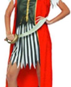 DISFRAZ ADULTA PIRATA CASACA LARGA TALLA S-M REF 891192
