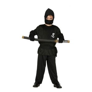 DISFRAZ NINJA 7-9 NEGRO GUIRCA