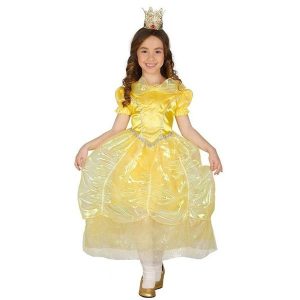 DISFRAZ PRINCESA DE CUENTO AMARILLO 4-6 AÑOS GUIRCA