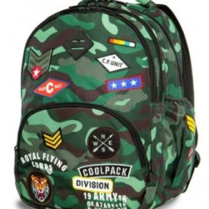 MOCHILA COOLPACK BENTLEY 30L CAMO GREEN BADGEDSA16110