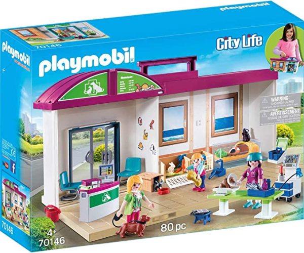 70146 PLAYMOBIL CITY LIFE CLINICA VETERINARIA MALETÍN - Imagen 2