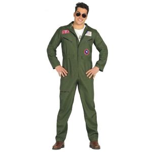 DISFRAZ ADULTO PILOTO DE CAZA GUIRCA REF 80803 TALLA UNICA