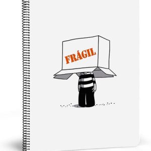 LIBRETA A4 80H LA VOLATIL FRÁGIL