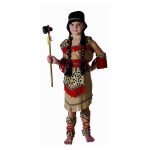 D.CHICA 4-6 INDIA CON LEOPARDO Y ROJO REF 87328