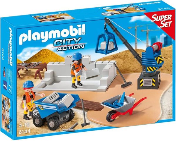 6144 PLAYMOBIL CITU ACTION CONSTRUCCION