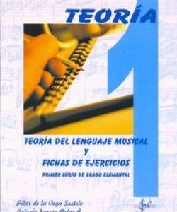 Teoría del lenguaje musical y fichas de ejercicios, 1 grado elemental