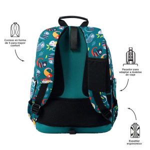 MOCHILA MORRAL ACUARELES 2326N 4DR