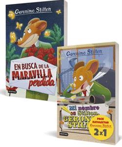 GERONIMO STILTON 1 Y 2 (PACK RATOLECTOR) (MI NOMBR