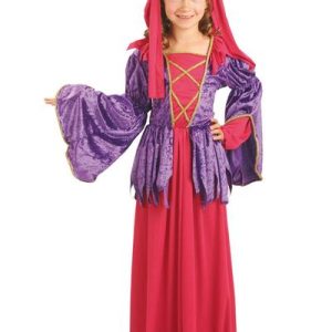 D.CHICA 10-12 PRINCESA GOTICA MORADO REF 88528