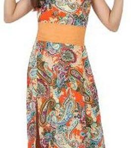 DISFRAZ VESTIDO HIPPIE 10-12 ATOSA