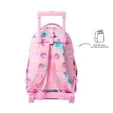 MOCHILA RUEDAS REMOV TIZA GLITTER 25110 1KB